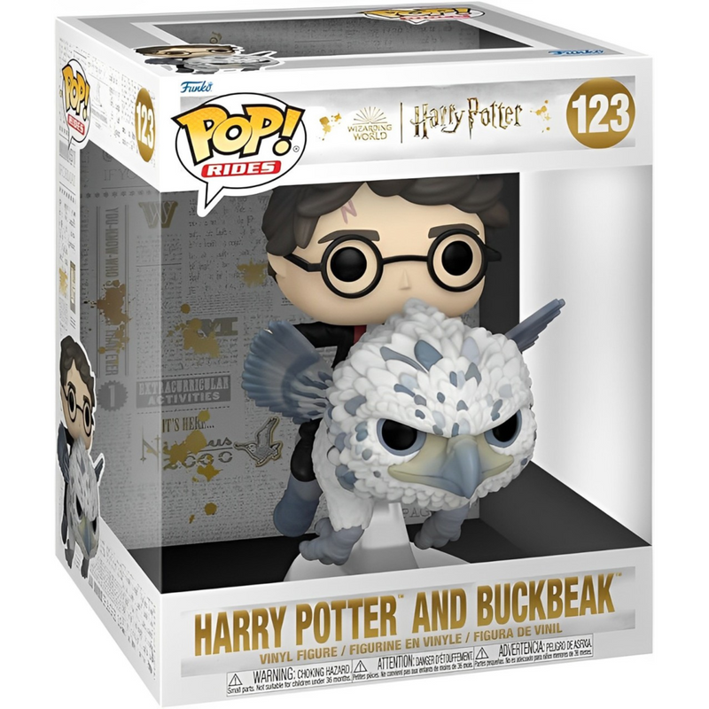 [Encomenda] Boneco Harry Potter e Bicuço 123 - Funko Pop!