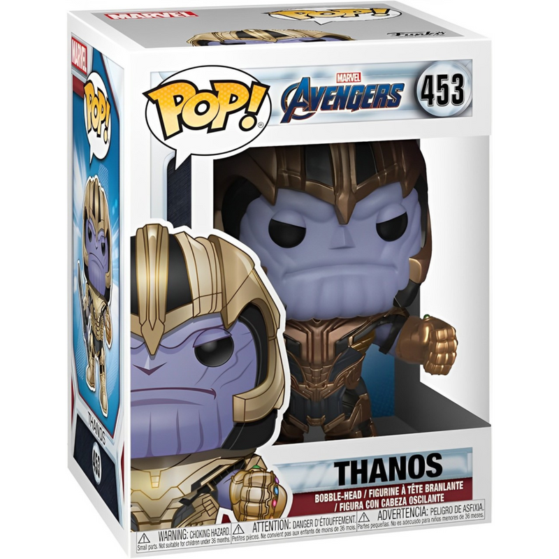 Boneco Thanos 453 Marvel - Funko Pop!