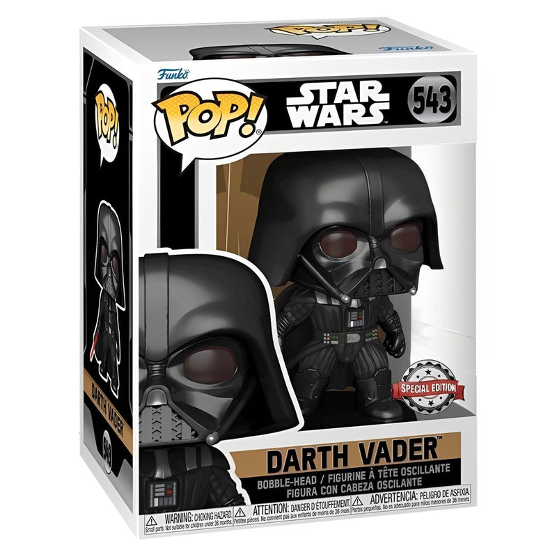 Boneco Darth Vader 543 Star Wars Exclusivo - Funko Pop! - Mais Que Nerd