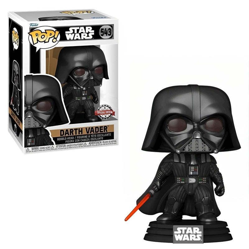 Boneco Darth Vader 543 Star Wars Exclusivo - Funko Pop! - Mais Que Nerd