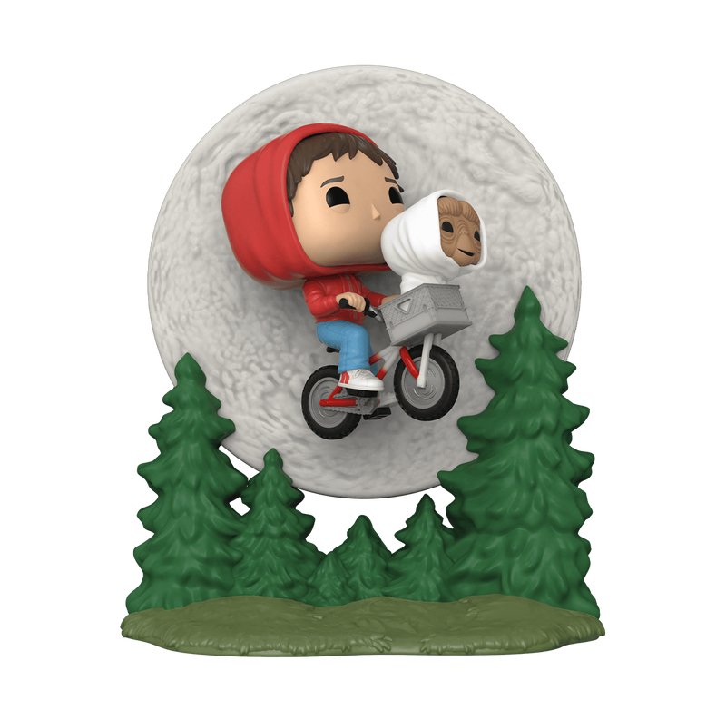 Boneco Elliott & E.T. 1259 O Extra - Terrestre - Brilha no Escuro (Glows) - Funko Pop! - Mais Que Nerd