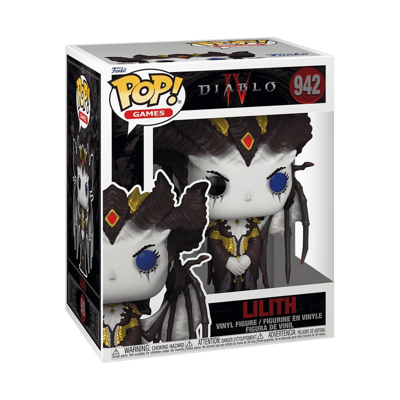 Boneco Lilith 942 Diablo IV - Funko Pop! - Mais Que Nerd