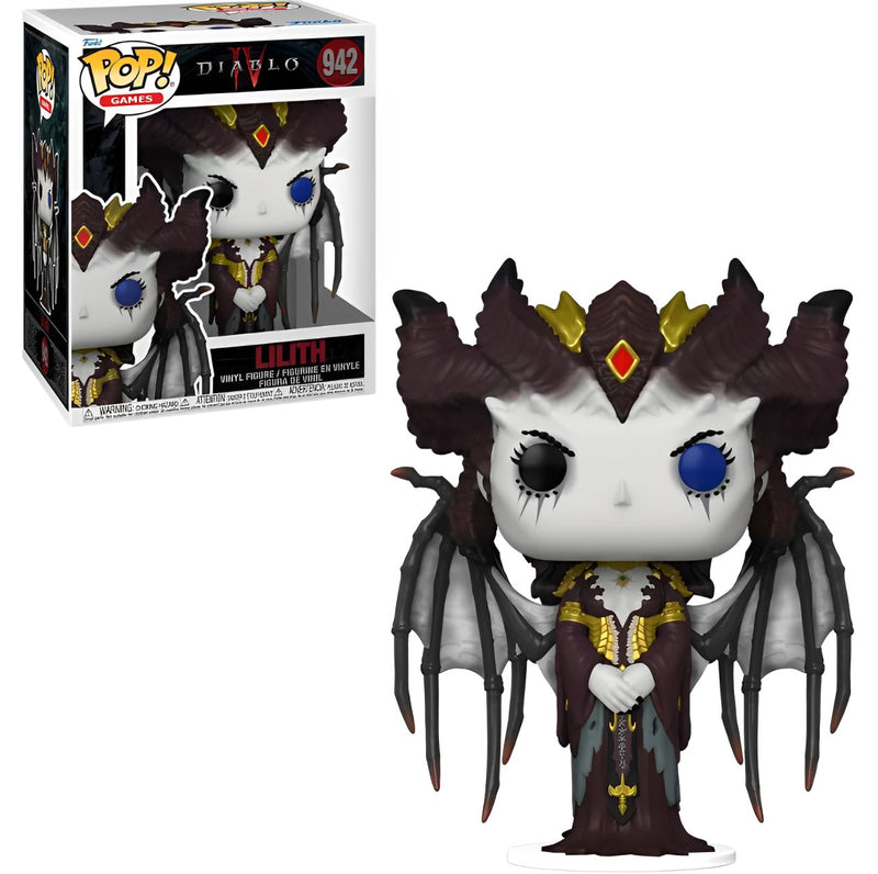 Boneco Lilith 942 Diablo IV - Funko Pop! - Mais Que Nerd