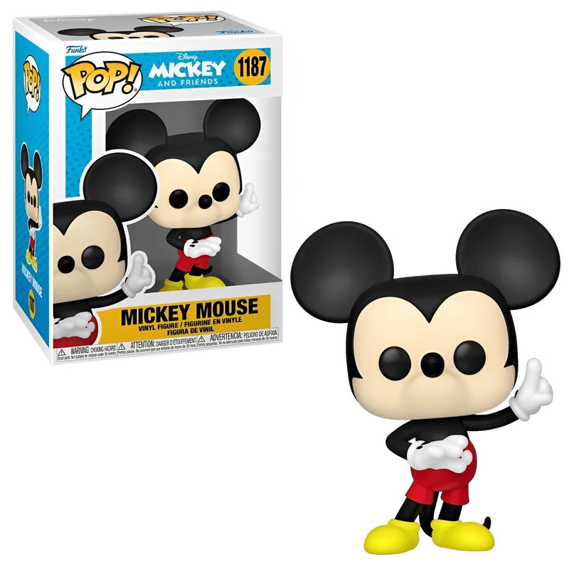 Funko Pop! Disney Mickey And Friends Mickey Mouse 1187 - Mais Que Nerd