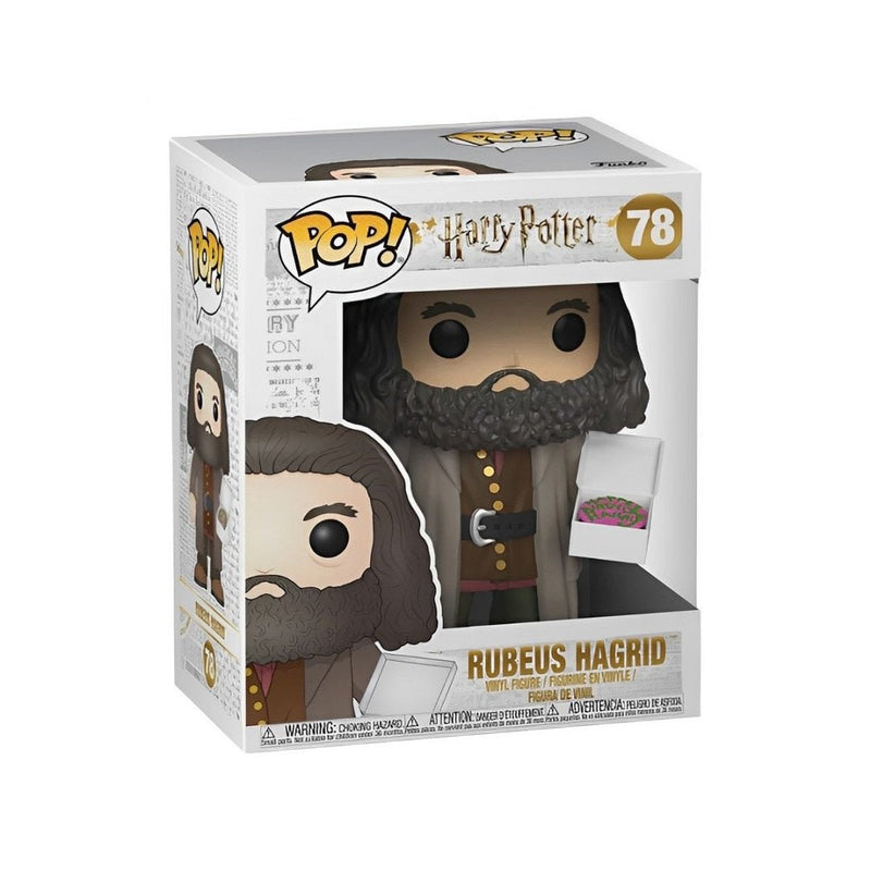 Funko Pop! Harry Potter - Rubeus Hagrid with Harry's cake 78 - Mais Que Nerd