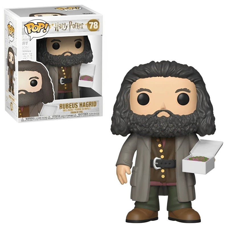 Funko Pop! Harry Potter - Rubeus Hagrid with Harry's cake 78 - Mais Que Nerd