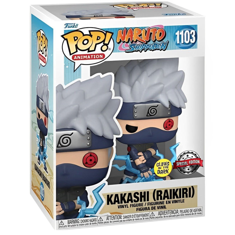 Funko Pop! Naruto Shippuden Kakashi (Raikiri) 1103 - Mais Que Nerd