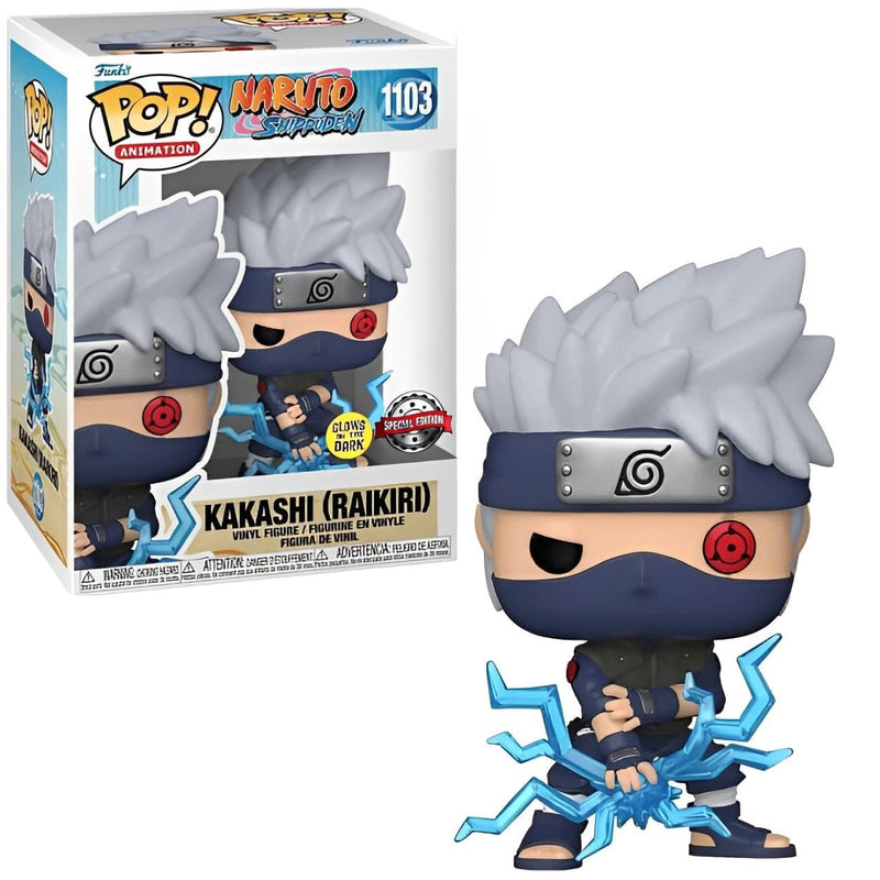 Funko Pop! Naruto Shippuden Kakashi (Raikiri) 1103 - Mais Que Nerd