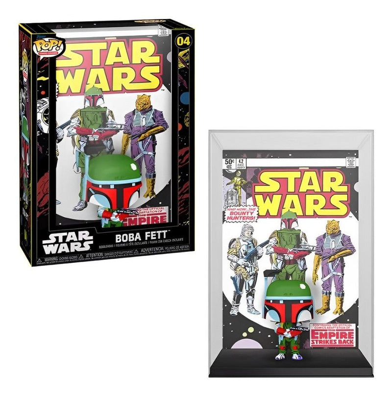 Funko Pop! Star Wars - Comic Cover Boba Fett 04 - Mais Que Nerd