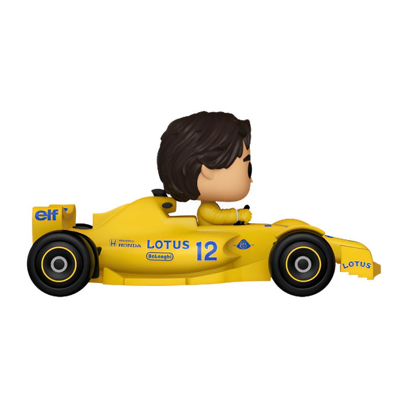 [Pré - Venda] Boneco Ayrton Senna Carro Lotus Deluxe - Funko Pop! - Mais Que Nerd