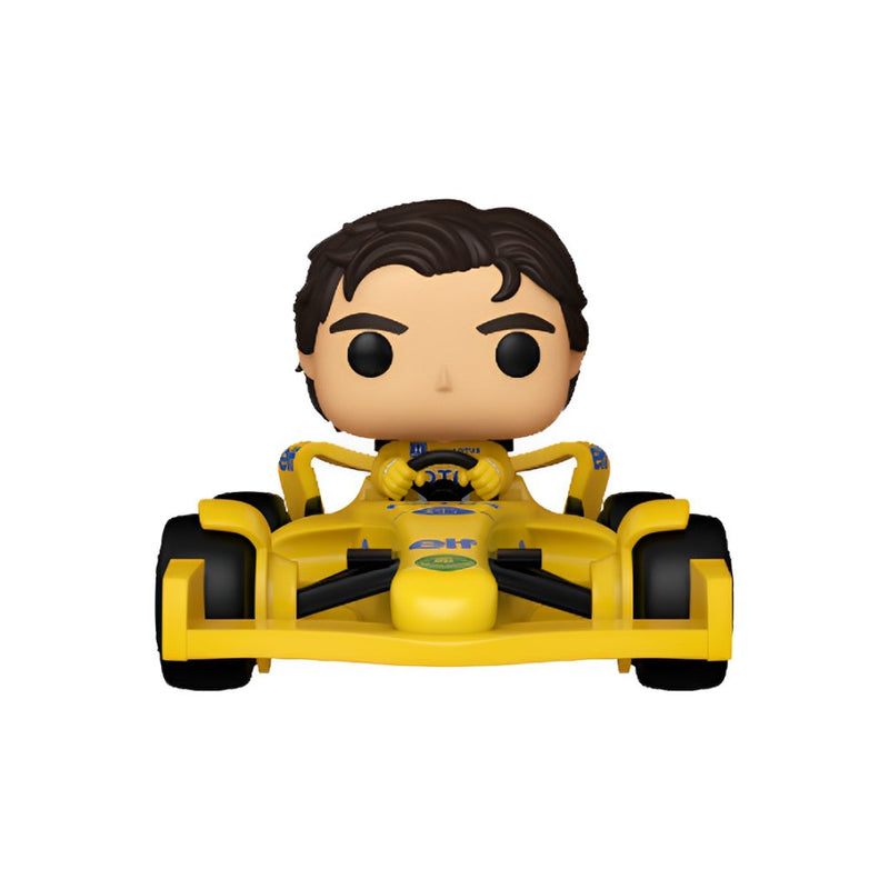 [Pré - Venda] Boneco Ayrton Senna Carro Lotus Deluxe - Funko Pop! - Mais Que Nerd