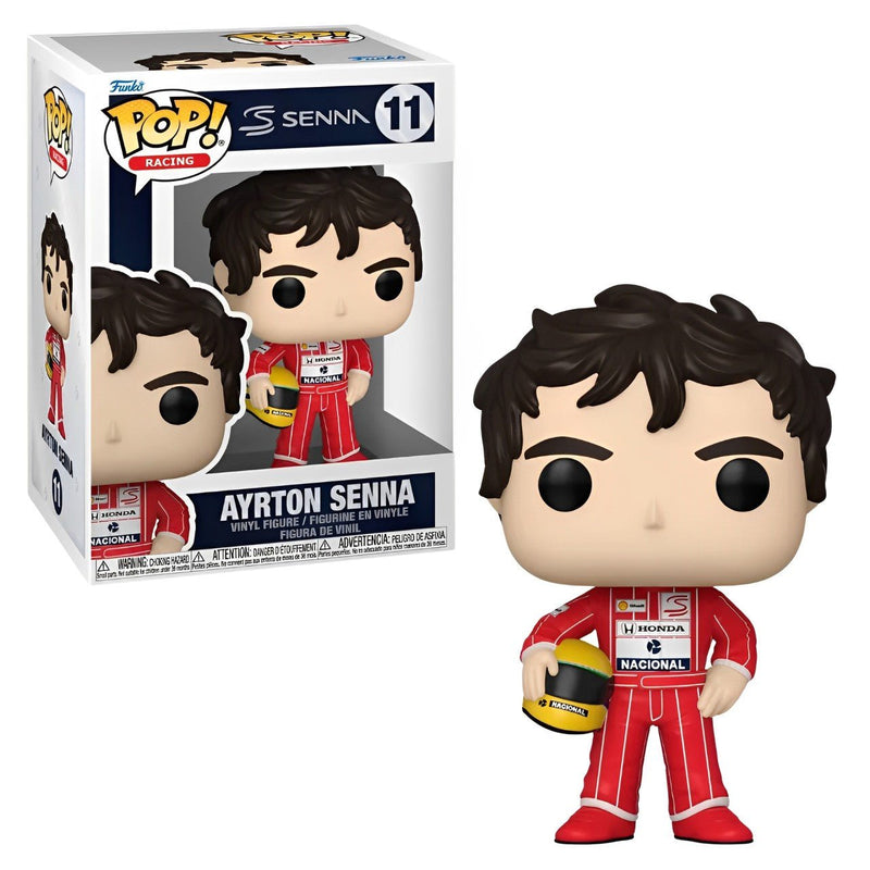 [Pré - Venda] Boneco Ayrton Senna Uniforme McLaren - Funko Pop! - Mais Que Nerd