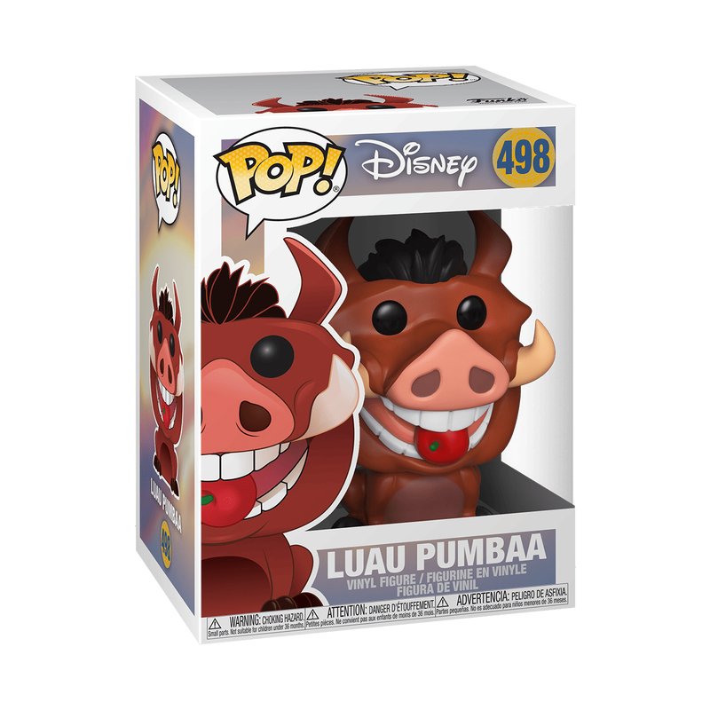 [Pré - Venda] Boneco Pumba Luau 498 Rei Leão - Funko Pop! - Mais Que Nerd