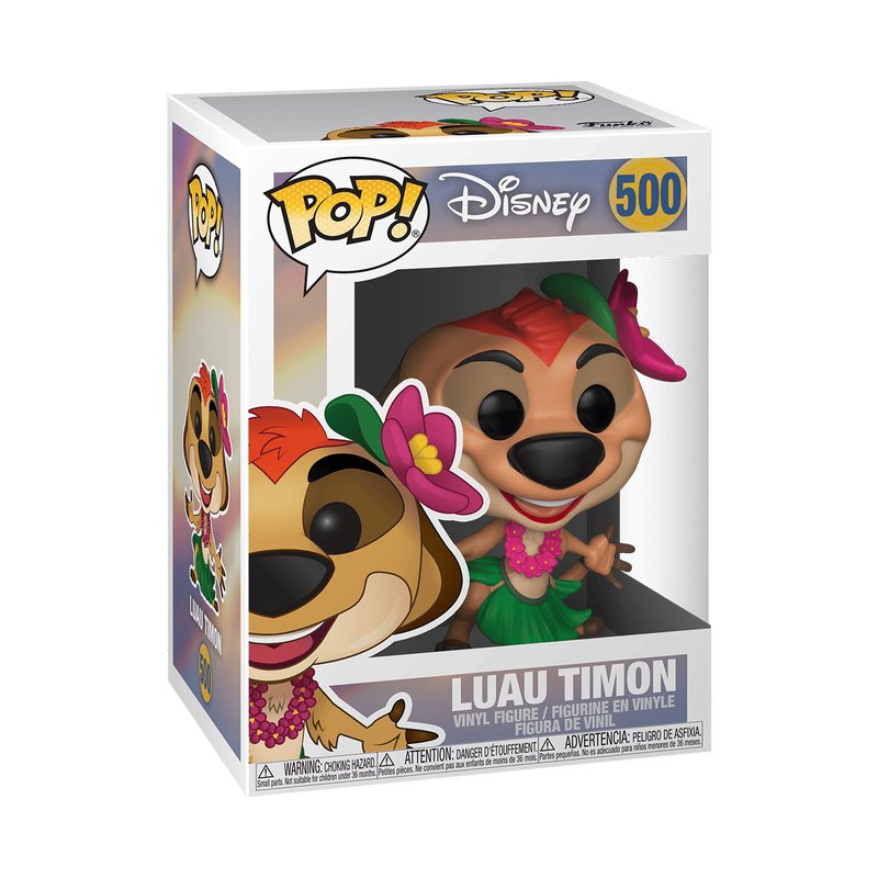 [Pré - Venda] Boneco Timão Luau 500 Rei Leão - Funko Pop! - Mais Que Nerd